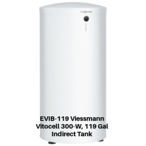 EVIB-119 Viessmann Vitocell 300-W, 119 Gal Indirect Tank, WS Wholesale, Wholesale, Domestic Water & Heating Systems, Domestic Water, Heating Systems, PEX Fittings, Millersburg, Indiana, Domestic Water Systems, PLUMBING Supplies, BRASS PEX FITTINGS, BRASS PUSH LOCK FITTINGS, BRASS PUSH LOCK FITTINGS, WATER HEATERS, POLYPROPYLENE VENT SYSTEMS, Domestic plumbing